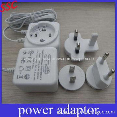 12V DC 1/2A 6W Switching power supplier for laptop AC adapter, input voltage